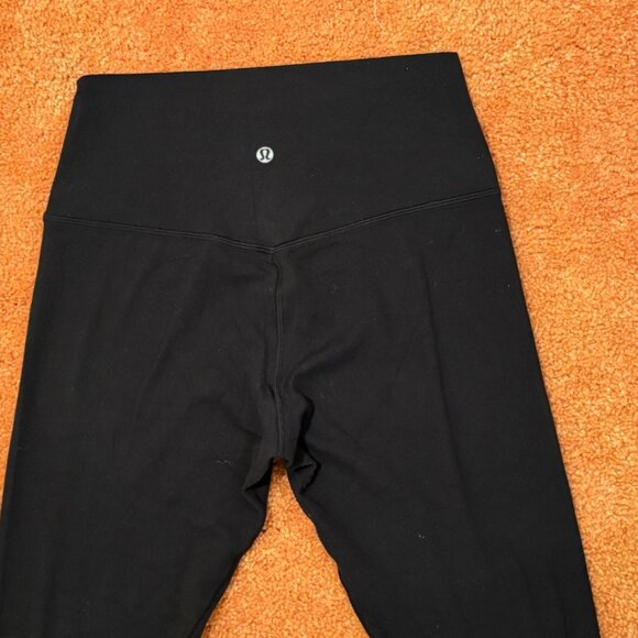 Lululemon Align Pant II Black 25" Yoga Leggings High Rise Nulu Size 8 - Picture 9 of 10